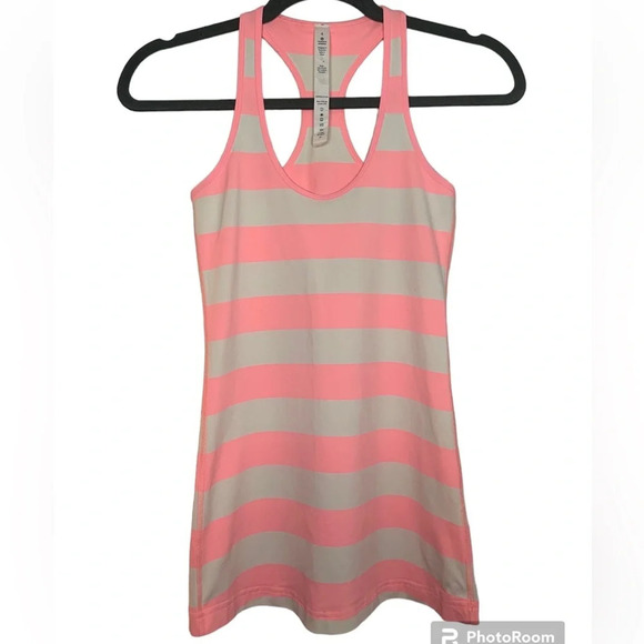 Lululemon Striped Racerback Tank - Picture 2 of 5